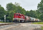 RJCR 3001 has a good sized train today.